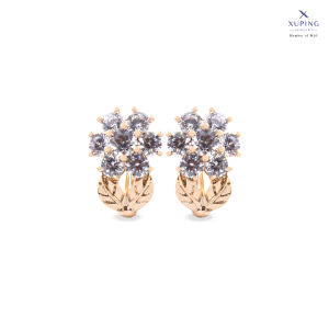 Xuping Anitng Klip Emas Fashion Mata Bunga Cantik