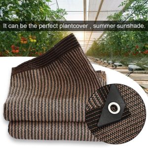 Sun Shade Net Anti-UV Sunscreen Outdoor Awnings Garden Farm Jaring Hitam Orchid Kebun 遮阳网