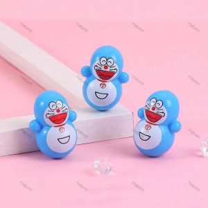 Doraemon Tumbler Christmas Gift Mini Cartoon Desktop Toy Relax Doraemon Relieve Stress Montessori Toy Anime Figure Fidge
