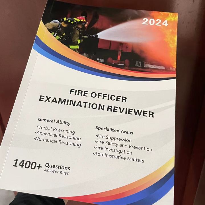 Fire Officer Exam Reviewer 2024 edition Bfp Qualifying Exam Reviewer