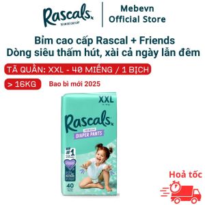 [Voucher 10% toàn gian] Bỉm rascal friend tã rascal and friend cao cấp NewZealand bỉm tã rascal and friends chính hãng