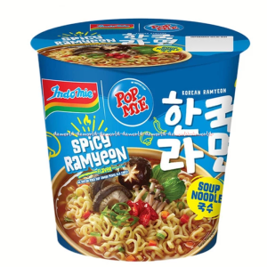Indomie Pop Mie 74gr Fried Noodle Fiery Chickin Soup Noodle Spicy Ramyeon Mie Instan Goreng Mie Instan Kuah