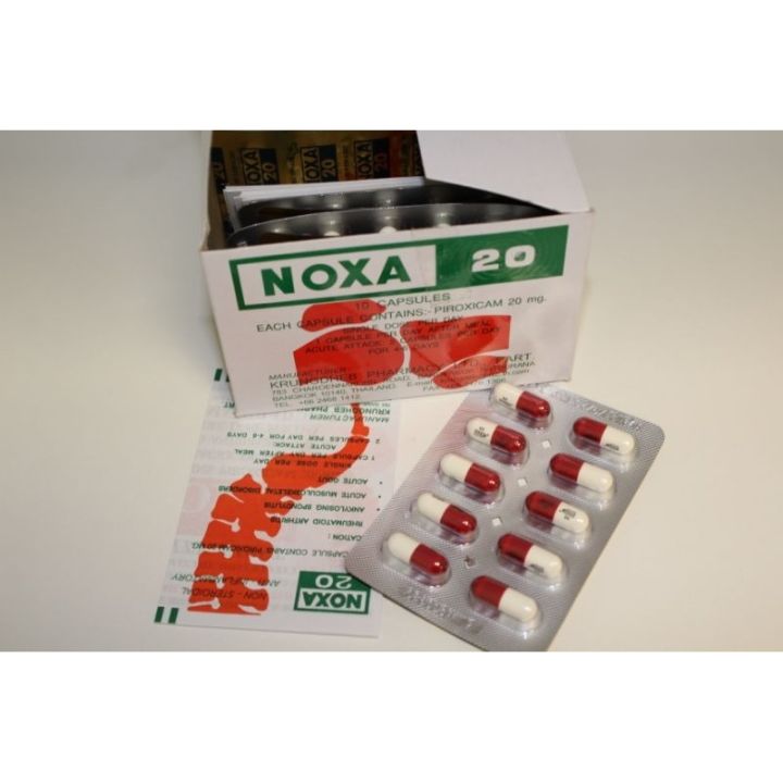 Noxa 20 (120 capsules) for the treatment of joint and spine pain ...