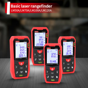 UNI-T Laser Rangefinder LM50A LM70A LM100A LM120A Laser Distance Meter Digital Range Finder Tape Measure