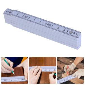 Small 1 Meter Foldable Measuring Tool with robusts Connection Long Measuring Stick for Various Measurement Needs