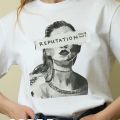Oversized Tshirt Taylor Swift Lover Midnights Reputation Cotton Cotton. 