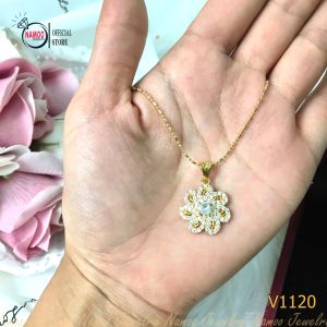 Dây Chuyền Đính Đá Tinh Xảo Cực Đẹp Cho Nữ V1120 Namoo Jewelry