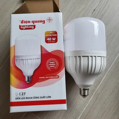 Bóng đèn 50W 40W 30W LED Bulb trụ E27 Điện Quang Rạng Đông TR120N1/40W