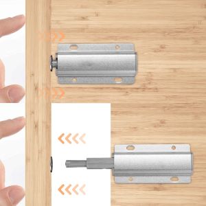 Push to Open Cabinet Catches Door Drawer Push To Open Magnetic Cabinet Amortisseurity Catch Touch Latch Household Accessories