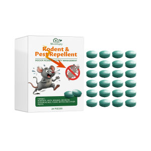 MoonSpry rat and insect repellent (24 pcs) for household indoor and outdoor rat and insect repellent suitable for multiple scenarios