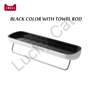 SG stock No Drill Bathroom Toilet Kitchen Storage Shelf Rack Organizer Wall Mounted Bathroom Shelf