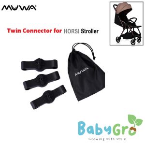 Stroller Connector Adapter for Muwa Horsi Stroller Twin