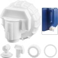 5-Gallon Water Jug Spigot, Water Carrier Jug Replacement Faucet Assy. Compatible with Coleman 5 Gallon Water Carrier Model, Universal Water Spout for 5-Gallon Jug. Sealed and Durable Water Jug Spout.. 
