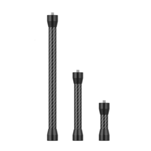 Versatilitys Carbon Fiber 1/4in Screw Extender Adapter Compatible for Camera Tripod Microphones Light Stand Accessories