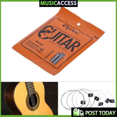 orphee NX35 Nylon Classical Guitar Strings 6pcs Full Set Replacement (.028-.045) guitar accessories guitar string guitar parts