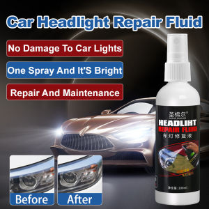 Automotive Headlight Restoration Fluid Scratch Agent Coating Refurbishment Head Light Cleaner Care Scratch Remover