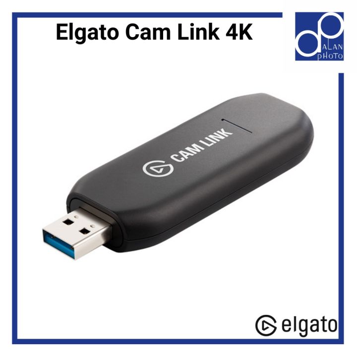 Elgato Cam Link 4K,External Camera Capture Card, Stream and