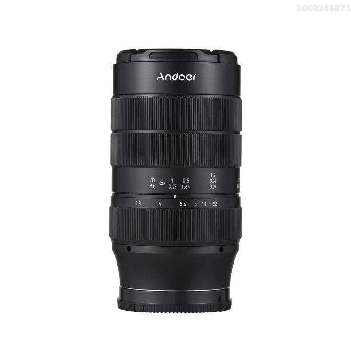 Andoer 60mm Fixed Focus Camera Lens Full Frame Camera Prime Lens