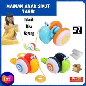 Mainan Siput Tarik Goyang Berjalan Ada Musik dan Lampu