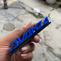 Pajangan Dashboard Mobil Avanza Emblem Timbul 3D Bahan Resin Fiber Glass Dengan Banyak Pilihan Warna. 