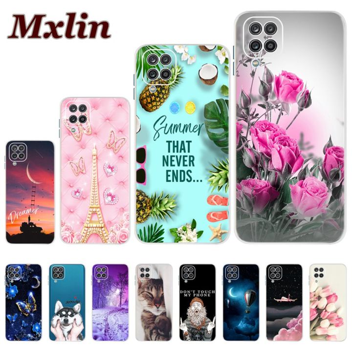 For Samsung Galaxy A12 Case Soft Slim Cute Patterned Phone