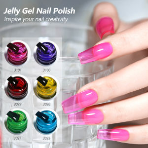 Arte Clavo 15ml Spring Nail Jelly Dopamine Gel Nail Polish Popular Colors UV LED Curing Holiday Womens Gift Nail Salon DIY