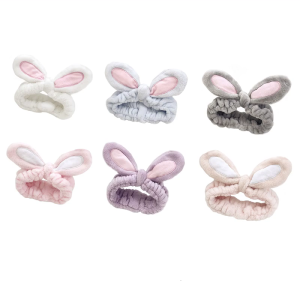 Wide Skincare Headband Hairband For Washing Face Bunnys Hairband Yoga Hairband Rabbit Hairband Makeup Hairband With Ears