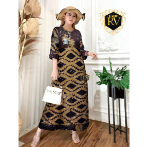 PAKAIAN WANITA BATIK TRADISIONAL TERBARU TERLARIS/Gamisbatikterbaru/Gamisorinauraterbaru/Kaftanbatikterbaruterlaris/Batikaslitermurah/Dasterbatiktermuarah Sekdresbatik Batikdress Batikasli Longdres Gamisbatik Batikabstrak Atasanwanita Atasanbatik