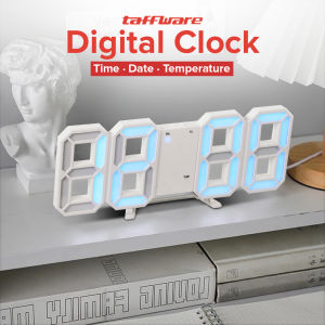 Taffware Jam Meja LED Digital Clock - TS-S60-W
