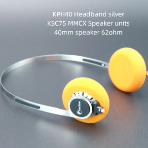Farsoo KPH40 Headband on the Ear Headset with KSC75 MMCX HiFi Speaker Unit for Deep Bass Sound Quality with MMCX Cable Headphone2026