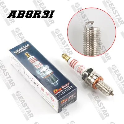 DOUBLE IRIDIUM SPARK PLUG AB8R31 AEROX / SNIPER / MIO / NMAX / RAIDER / CLICK/ WAVE / RS / PCX