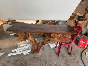 Bàn Console Gỗ Tự Nhiên Dáng Cây Nghệ Thuật –  Mộc Nhà Nếp