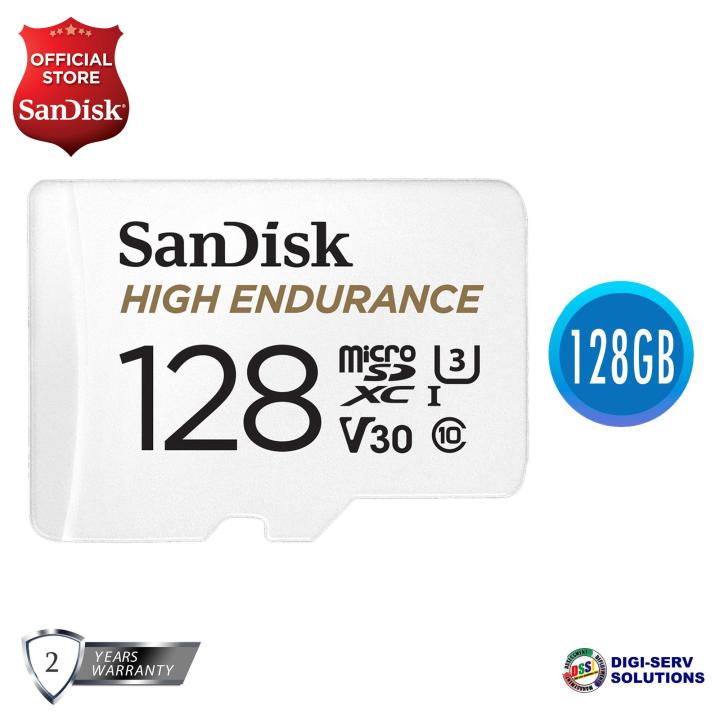 Sandisk High Endurance microSD Card 128GB Lazada PH