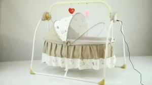 Baby Electric Shakingbed Baby Swing Cradle Childrens Bed Recliner Baby Caring Fantstic Product Newborn Sleeping Shaker Baby plus-Sized