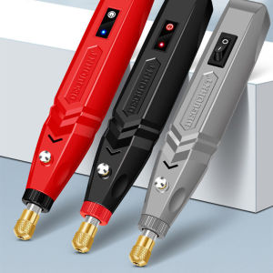 [Ready stock] Mini Cordless Drill Power Tools Electric Drill Grinder Grinding Accessories Set Engraving Pen For For Jewelry Glass Wood Cutting Grinding Polishing With HSS Saw Blade / Felt Wheel / Twisy Drill Bits / Gri