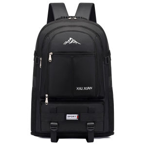 <𝙇𝙖𝙯𝙎𝙜𝙈𝙖𝙡𝙡> 56-75L Hiking Backpack Large Capacity Backpack Travel Outdoor Bag Waterproof Mountain Bag Travel Hiking Bag
