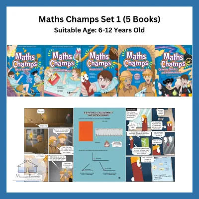 [SG STOCK] WS E - Science Champs All Titles - Age 6-12+ Children Primary School Science Comic Singapore MOE Syllabus Learning Book