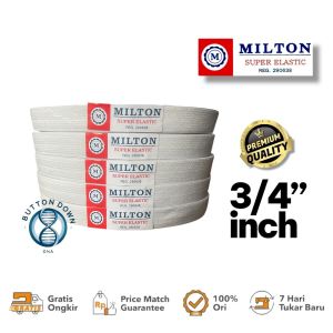 BUTTON DOWN DNA KARET ELASTIS MILTON 3/4”