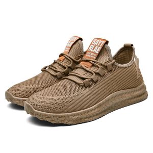 Techdoo Sepatu Running Sneakers Pria Sepatu Bahan Mesh Breathable Casual Olahraga Sepatu MR109