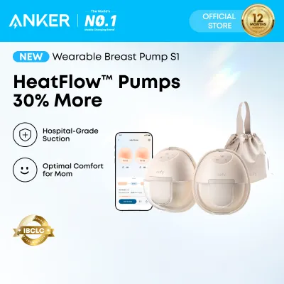 Anker eufy Wearable Breast Pump S1 Portable Hands-Free Electric Breast Pump T8D02