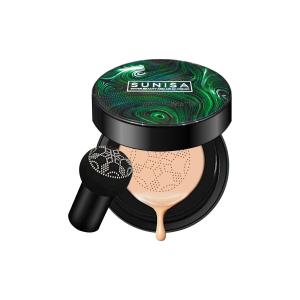 BPOM Cushion Cream Tahan Lama Glowing Mushroom / Bedak Asli Bb Cream Korea Tahan Air Foundation Waterproof