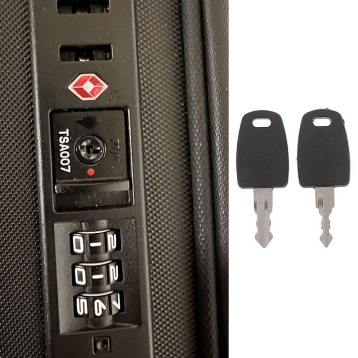 Luggage cheap key lock