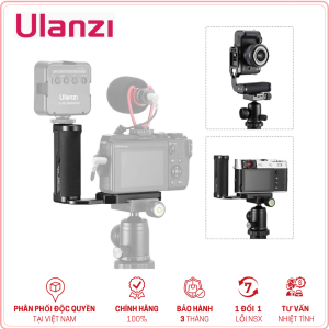 ULANZI UURIG R043 - HÀNG CHÍNH HÃNG - Giá đỡ hình chữ L tích hợp báng tay cầm dành cho Máy ảnh