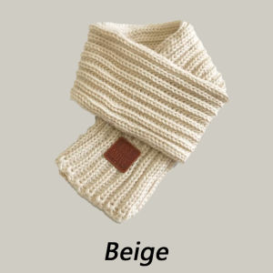 【5 Color】Kids Scarf Boys Girls Baby Winter Warm Scarf Women Knit Shawl Scarf Children Neck Collar Keep Warm Accessories Cheap Parent