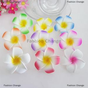 [COD] Fashion Change Summer Plumeria Flower Hair Clips For Women Girls Cute Hairpins Egg Flower Barrettes Hawaiian Wedding Party Hair Accessories