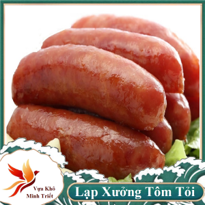 LẠP XƯỞNG TÔM TƯƠI TỎI [LOẠI MỚI] LẠP XƯỞNG MAI QUẾ LỘ