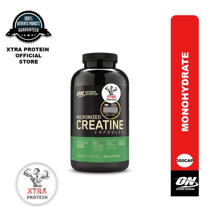 Optimum Nutrition Creatine Monohydrate (300 Cap) | Lazada Singapore