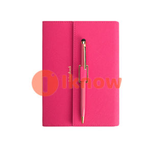 I know New A5 notebook fresh Macaron notebook with pen notebook set with pen