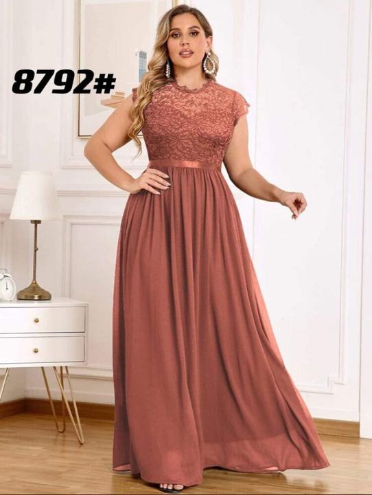 PLUS SIZE FORMAL LONG DRESS COLLECTIONS/ FORMAL DRESS COLLECTIONS/ WEDDING  OCCASIONS DRESS COLLECTIONS