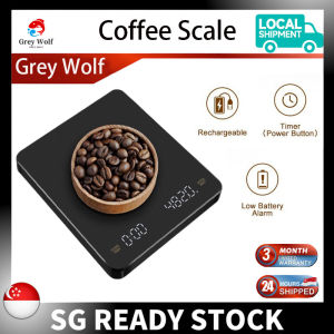 [SG] Coffee Scale Rechargeable Kitchen Scale Portable  Precision Electronic Scales Food Weighting 電子秤 3KG/0.1g
